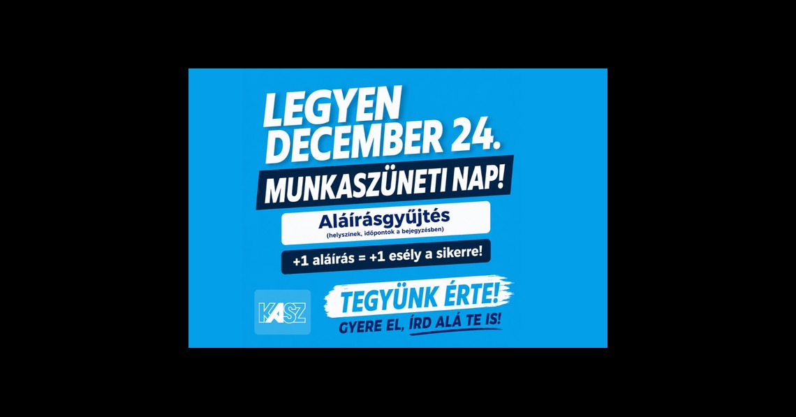 Írd alá Te is!