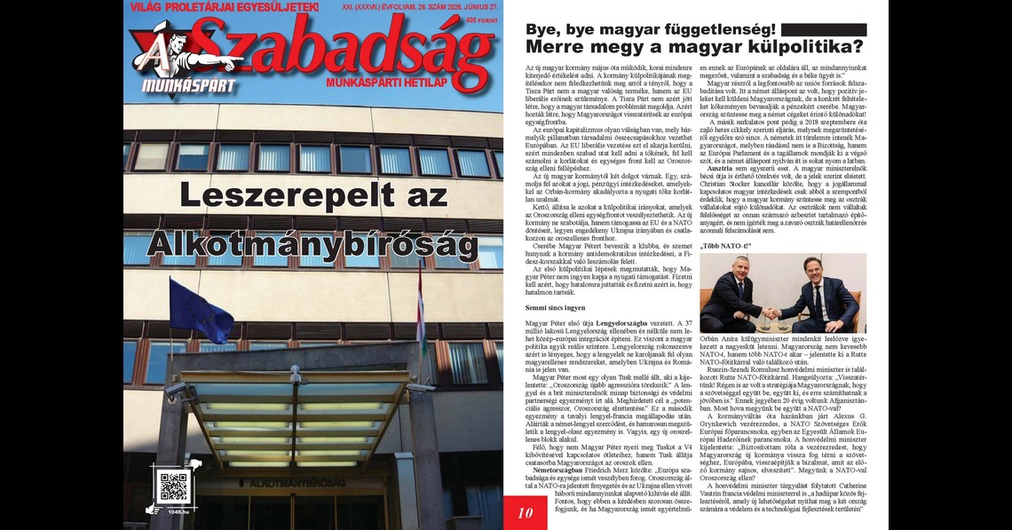 Itt A Szabadság!