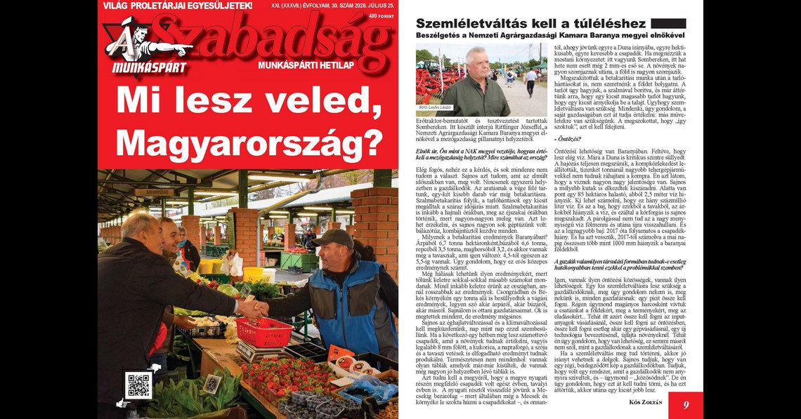 Itt A Szabadság!