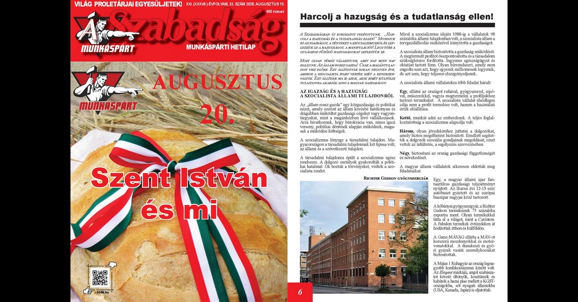 Itt A Szabadság!