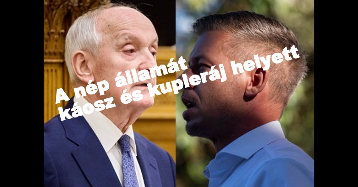 A nép államát káosz és kupleráj helyett