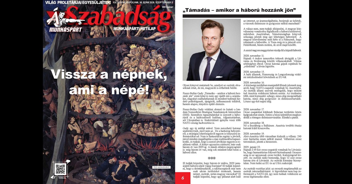 Itt A Szabadság!