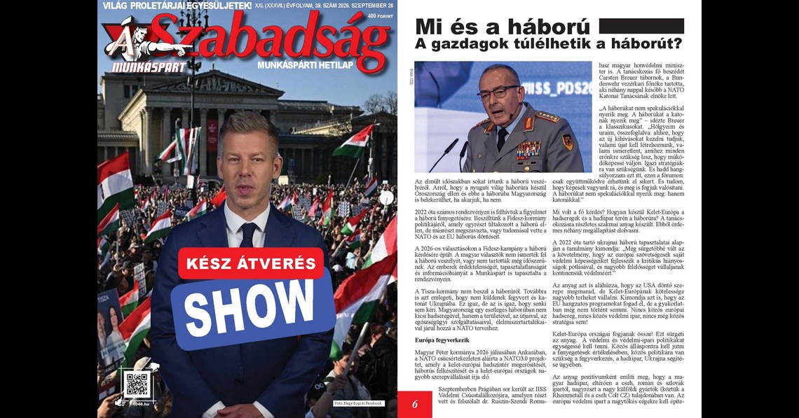 Itt A Szabadság!