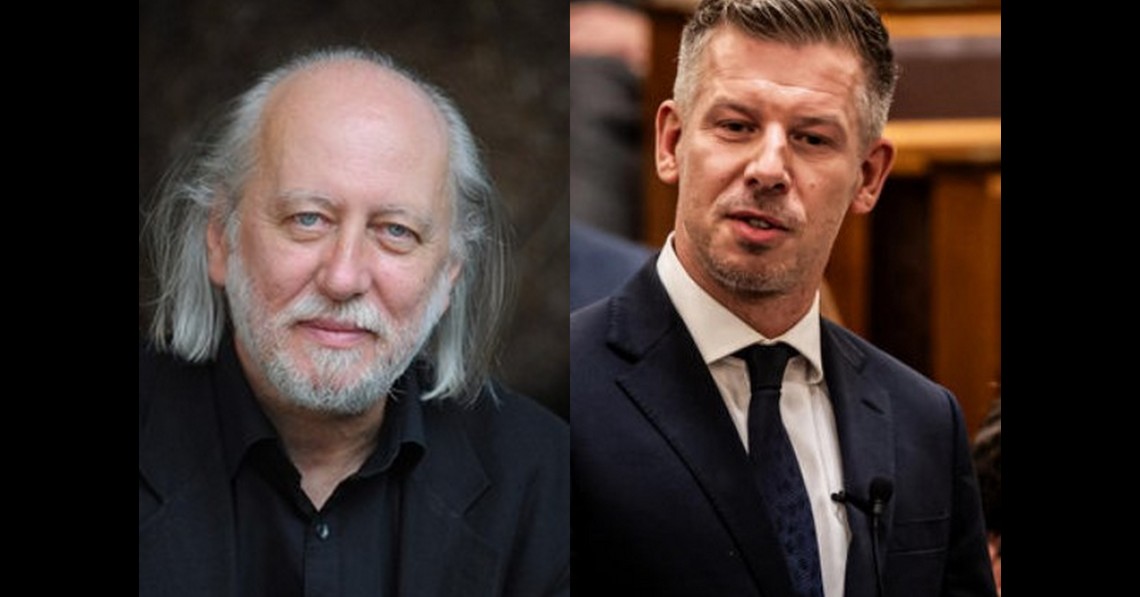 Krasznahorkai és Magyar egymásra találtak
