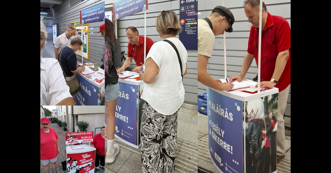 Segítettünk a szakszervezetnek