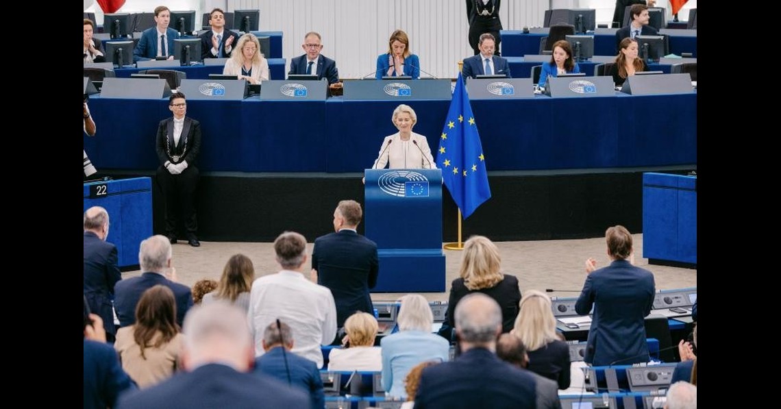 Ursula von der Leyen: Európa, irány a háború!