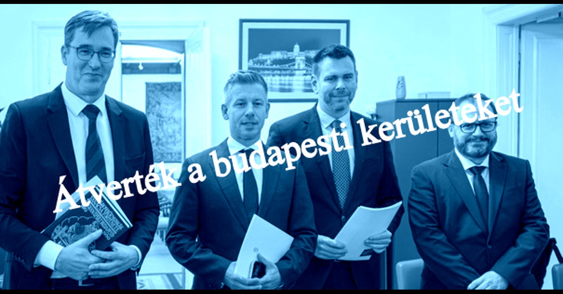 Átverték a budapesti kerületeket